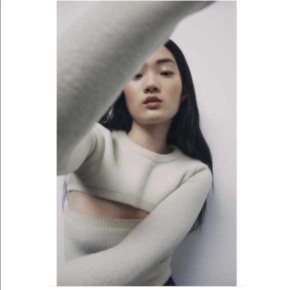 Zara Knit Arm Warmers Bloggers Fav Size Small NWT - Picture 7 of 11